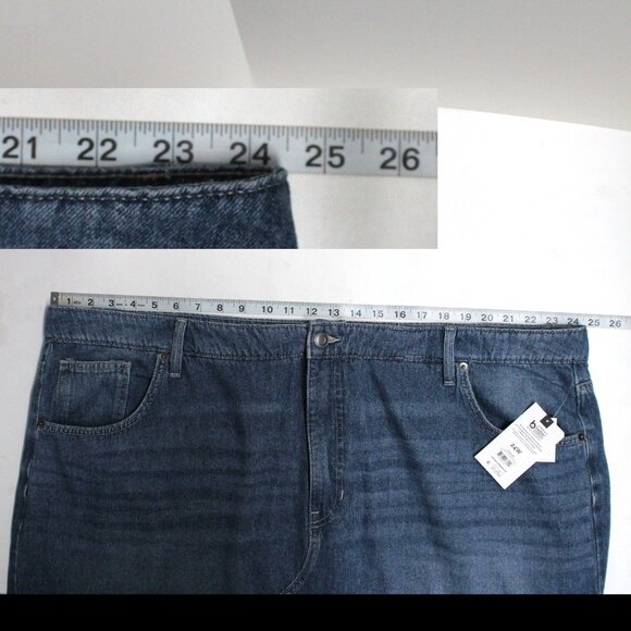 Terra & Sky Blue Denim Midi Skirt NWT - Picture 8 of 11